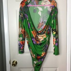 Tropical Floral Body Suit